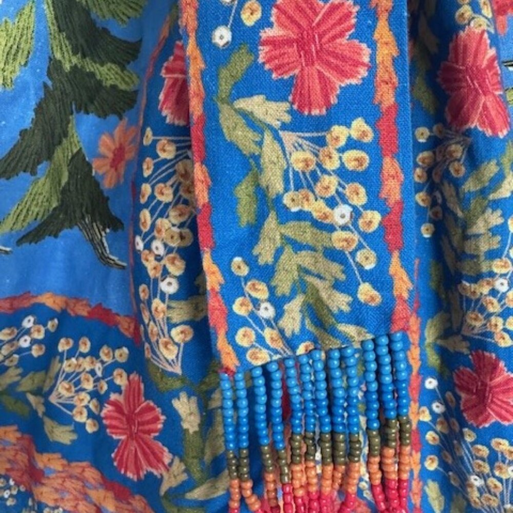 farm Rio Garden Blue Romper - small (NWT) - Picture 8 of 10